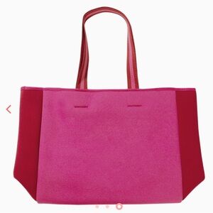 Summersalt Neoprene Tote in Pink/Res